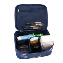 Load image into Gallery viewer, Large Capacity Portable Lady Waterproof Padded Travel Cosmetic Bag Beautician Storage Bags Women Makeup Bag