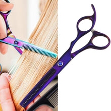 Load image into Gallery viewer, Professional Hair Cutting Scissor Hairdressing Kit Thinning Scissors Barber