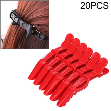 Load image into Gallery viewer, 20 PCS Professional Alligator Shape Hair Clip Women Plastic Bobby Pin Hairpins Bow Headband Girls Styling Tools