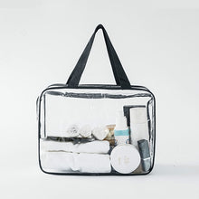Load image into Gallery viewer, Transparent PVC Bags Travel Organizer Clear Makeup Bag Pouch Wash Bags