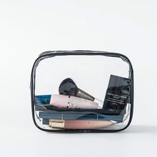 Load image into Gallery viewer, Transparent PVC Bags Travel Organizer Clear Makeup Bag Pouch Wash Bags