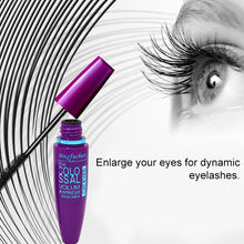 Load image into Gallery viewer, Black Mascara Express Make Up Eyes Curling Waterproof rocket mascara, Dark Blue, Purple, Yellow