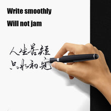 Load image into Gallery viewer, X750 Stationery Stainless Steel Fountain Pen Medium Nib Ink Pens School Oiifice Gift, 0.5mm, 1.1mm