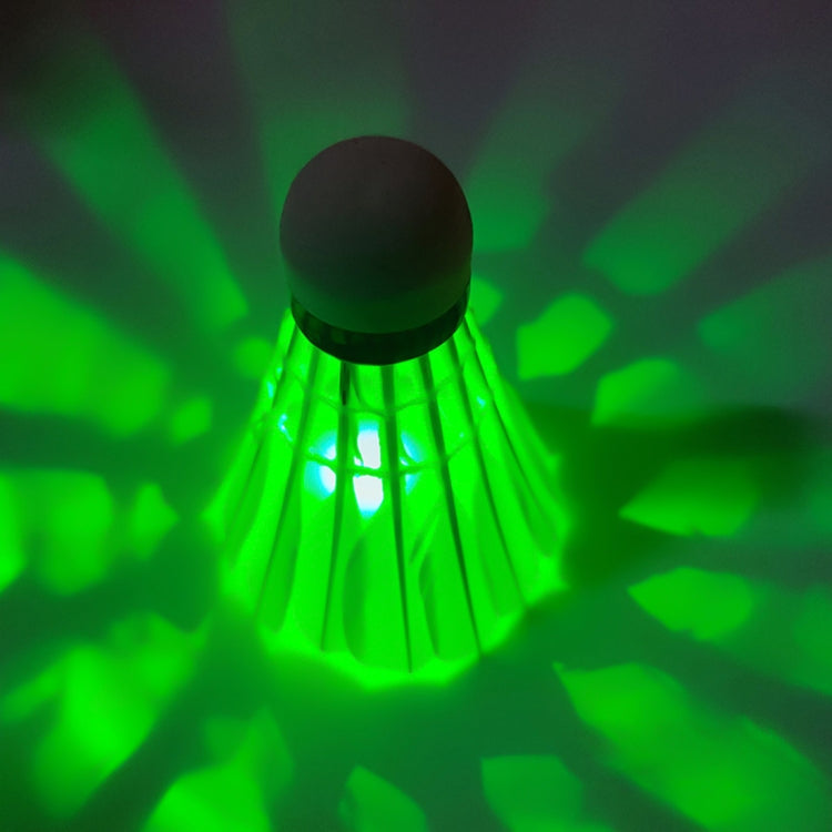 4 in 1 LED Goose Feather Material LED Light Durable Badminton