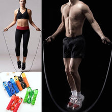 Load image into Gallery viewer, Jump Ropes with Counter Sports Fitness Adjustable Fast Speed Counting Jump Skip Rope Skipping Wire