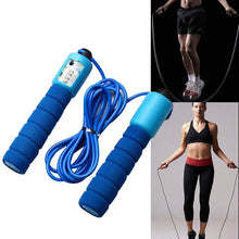 Load image into Gallery viewer, Jump Ropes with Counter Sports Fitness Adjustable Fast Speed Counting Jump Skip Rope Skipping Wire