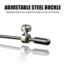 Load image into Gallery viewer, Steel Wire Skipping Skip Adjustable Fitness Jump Rope，Length: 3m