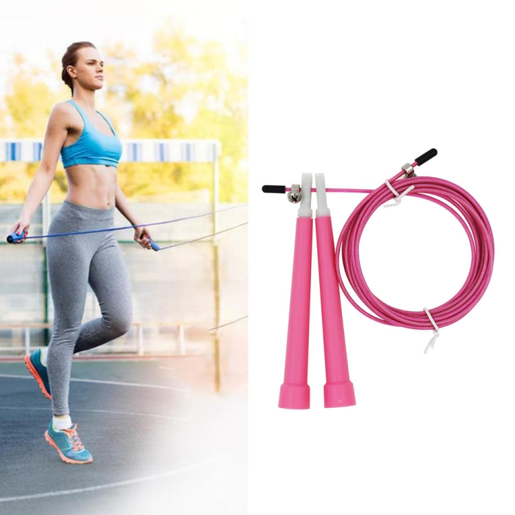 Steel Wire Skipping Skip Adjustable Fitness Jump Rope，Length: 3m
