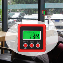 Load image into Gallery viewer, 3 Button Mini Precision Magnetic Digital Tilt Box / Tilt Meter / Inclinometer