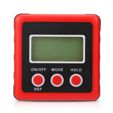 Load image into Gallery viewer, 3 Button Mini Precision Magnetic Digital Tilt Box / Tilt Meter / Inclinometer