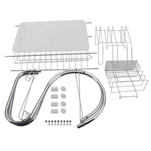Load image into Gallery viewer, 2 Tiers Kitchen Dish Drying Rack Drainer Dryer Tray Cultery Holder, Cultery Holder