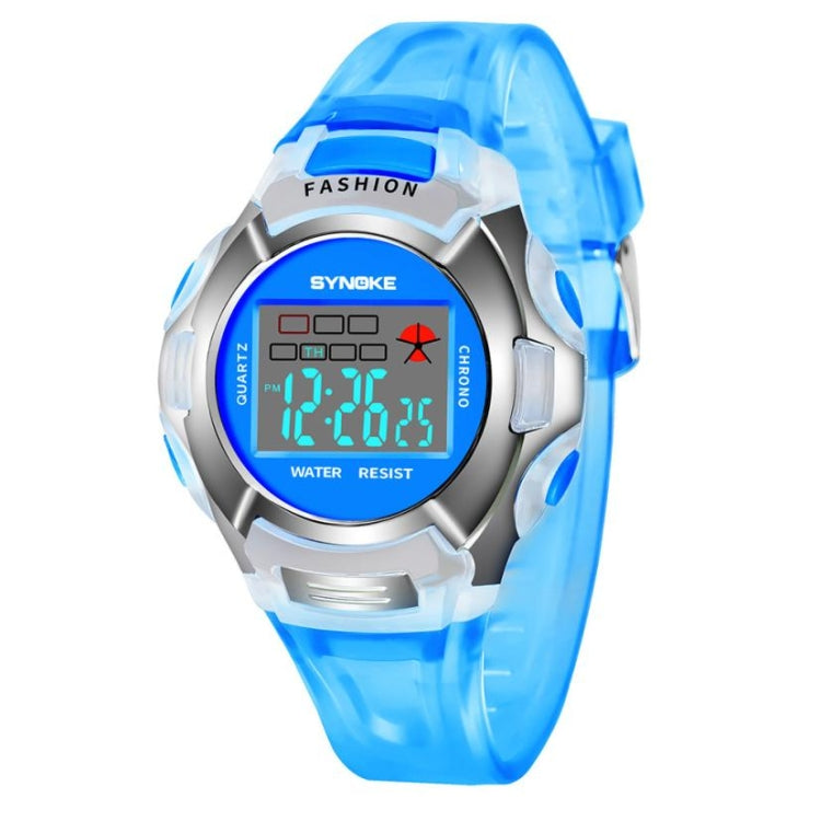 SYNOKE 99329 Waterproof Luminous Sports Electronic Watch for Children