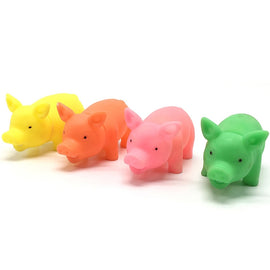 Rubber Squeak Toy for Dog Screaming Chicken Chew Bone Squeaky Ball Dog Toys Tooth Grinding, Random Color Delivery