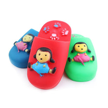 Load image into Gallery viewer, Rubber Squeak Toy for Dog Screaming Chicken Chew Bone Squeaky Ball Dog Toys Tooth Grinding, Random Color Delivery