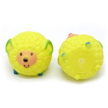 Load image into Gallery viewer, Rubber Squeak Toy for Dog Screaming Chicken Chew Bone Squeaky Ball Dog Toys Tooth Grinding, Random Color Delivery