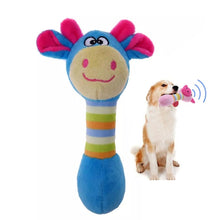 Load image into Gallery viewer, Cute Pet Dog Toys Chew Squeaker Animals Pet Toys Plush Puppy Honking Squirrel For Dogs Cat Chew Squeak Toy Dog Goods