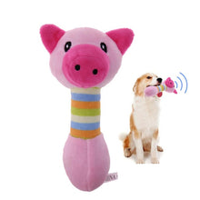 Load image into Gallery viewer, Cute Pet Dog Toys Chew Squeaker Animals Pet Toys Plush Puppy Honking Squirrel For Dogs Cat Chew Squeak Toy Dog Goods