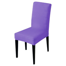 Load image into Gallery viewer, Modern Plain Color Chair Cover Spandex Stretch Elastic Wedding Banquet Chair Covers Dining Seat Cover Pastoral Hotel Cover, Universal Size