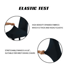 Load image into Gallery viewer, Modern Plain Color Chair Cover Spandex Stretch Elastic Wedding Banquet Chair Covers Dining Seat Cover Pastoral Hotel Cover, Universal Size