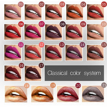 Load image into Gallery viewer, Waterproof Lip Gloss Matte Lipstick Cosmetics Makeup Nude, 1#, 2#, 3#, 4#, 5#, 6#, 7#, 8#, 9#, 10#, 11#, 12#, 13#, 14#, 15#, 16#, 17#, 18#, 19#, 20#, 21#