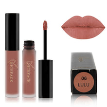 Load image into Gallery viewer, Lip Gloss Nude Matte Liquid Lipstick Waterproof  Long Lasting Moisturizing Lip Makeup Cosmetics, 01, 02, 03, 04, 05, 06, 07, 08, 09, 10, 11, 12, 13, 14, 15, 16, 17, 19, 20, 21, 22, 23, 24