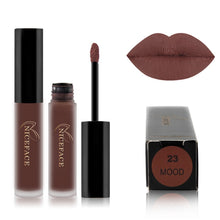 Load image into Gallery viewer, Lip Gloss Nude Matte Liquid Lipstick Waterproof  Long Lasting Moisturizing Lip Makeup Cosmetics, 01, 02, 03, 04, 05, 06, 07, 08, 09, 10, 11, 12, 13, 14, 15, 16, 17, 19, 20, 21, 22, 23, 24