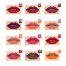 Load image into Gallery viewer, Sexy Matte Lip Stick Lipliner Lip Liner Pencil Matt Nude Lipsliner Pen Set Beauty Makeup Tool Cosmetic