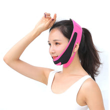 Load image into Gallery viewer, Female Facial Care Lifting Firming Bandage, Orange, Purple
