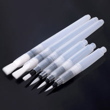 Load image into Gallery viewer, 6 PCS Portable Paint Brush Water Color Brush Pencil Soft Watercolor Brush Pen Drawing Art Supplies, 6 PCS Watercolor Pen