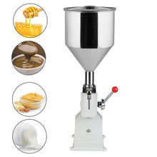Load image into Gallery viewer, A03 Mini Stainless Steel  Pneumatic Filling Machine Cream Food Paste Dispensing Liquid Packaging Equipment, A03