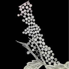 Load image into Gallery viewer, Lace Flower Embroidered Collar Fake Collar Clothing Accessories, Size: 31 x 30cm, Red, Red Wine, Pink, Green, Blue, Sky Blue, Purple, Gray, Beige, Black, Purple Pink, Gold, Gold Brown, Navy, Rose Red, Brown, Apricot, White