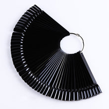 Load image into Gallery viewer, 3 Set Fan-shaped Nail Mold Swatch Nail Polish Color Card Nail Art Display Board