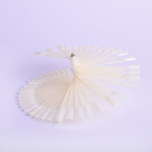 Load image into Gallery viewer, 3 Set Fan-shaped Nail Mold Swatch Nail Polish Color Card Nail Art Display Board