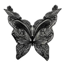 Load image into Gallery viewer, Butterfly Shape Embroidery Corsage Lace Collar DIY Clothing Accessories, Size: About 42 x 38cm