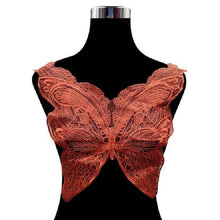 Load image into Gallery viewer, Butterfly Shape Embroidery Corsage Lace Collar DIY Clothing Accessories, Size: About 42 x 38cm