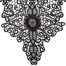 Load image into Gallery viewer, Lace Embroidery Hollow Fake Collar DIY Clothing Accessories, Size: About 55 x 47cm, Red, Beige, Black, Light Brown, White