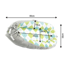 Load image into Gallery viewer, Baby Nest Bed Crib Portable Removable and Washable Crib Travel Bed Cotton Cradle for Children Infant Kids