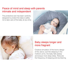 Load image into Gallery viewer, Baby Nest Bed Crib Portable Removable and Washable Crib Travel Bed Cotton Cradle for Children Infant Kids