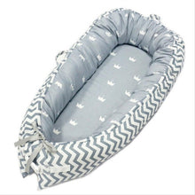 Load image into Gallery viewer, Baby Nest Bed Crib Portable Removable and Washable Crib Travel Bed Cotton Cradle for Children Infant Kids
