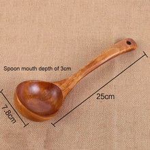 Load image into Gallery viewer, Long-handled Wooden Spoon, Long-handled Spoon
