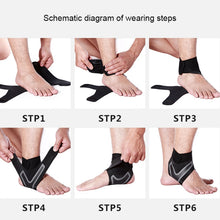 Load image into Gallery viewer, Sport Ankle Support Elastic High Protect Sports Ankle Equipment Safety Running Basketball Ankle Brace Support, S, M, L, XL