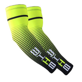 1 Pair Cool Men Cycling Running Bicycle UV Sun Protection Cuff Cover Protective Arm Sleeve Bike Sport Arm Warmers Sleeves