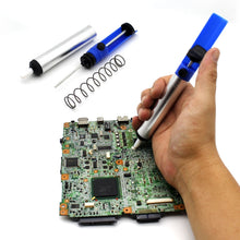 Load image into Gallery viewer, 60W Adjustable Temperature Electric Soldering Iron Kit + 5 PCS Tips Portable Welding Repair Tool Tweezers Hobby knife, EU Plug, US Plug