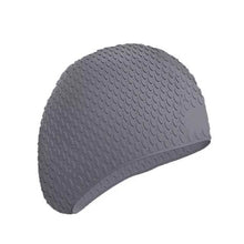 Load image into Gallery viewer, Silicone Waterproof Swimming Caps Protect Ears Long Hair Sports Swimming Cap for Adults