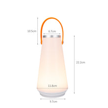 Load image into Gallery viewer, Portable Touch Switch Rechargeable LED Table Lamp Outdoor Camping Emergency Night Light with Handle