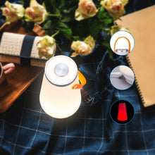 Load image into Gallery viewer, Portable Touch Switch Rechargeable LED Table Lamp Outdoor Camping Emergency Night Light with Handle