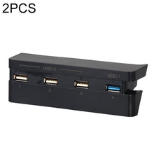 Load image into Gallery viewer, 2 PCS PS4 Slim Extend USB Adapter Accessories for Play Station 4 Slim Console USB HUB 3.0 High Speed, for PS4 Slim