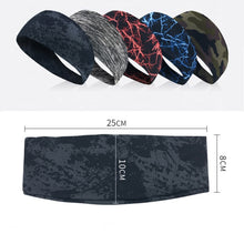 Load image into Gallery viewer, Absorbent Cycling Yoga Sport Sweat Headband Men Sweatband For Men and Women Yoga Hair Bands Head Sweat Bands Sports Safety
