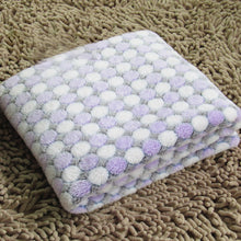 Load image into Gallery viewer, Soft Flannel Pet Blanket Dots Printed Breathable Bed Mat Warm Pet Sleeping Cushion Cover for Pet Dog Cat, S, M, L