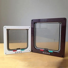 Load image into Gallery viewer, Pet Door 4 Ways Lockable Security Flap Door for Dog Cat Kitten Wall Mount Door Animal Small Pet Cat Dog Gate Door, S, M, L